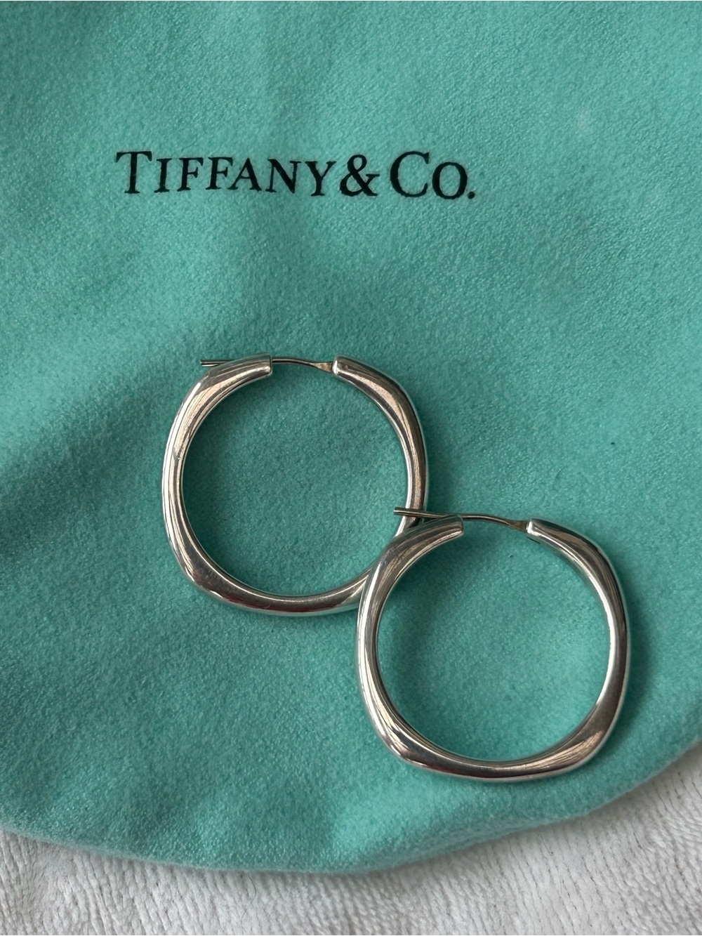 Tiffany & Co. "Cushion" Collection Earrings